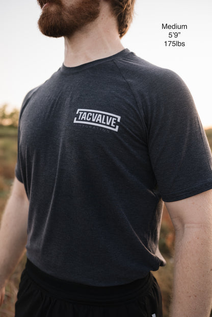 TACVALVE™ Exray Performance Tee, Charcoal