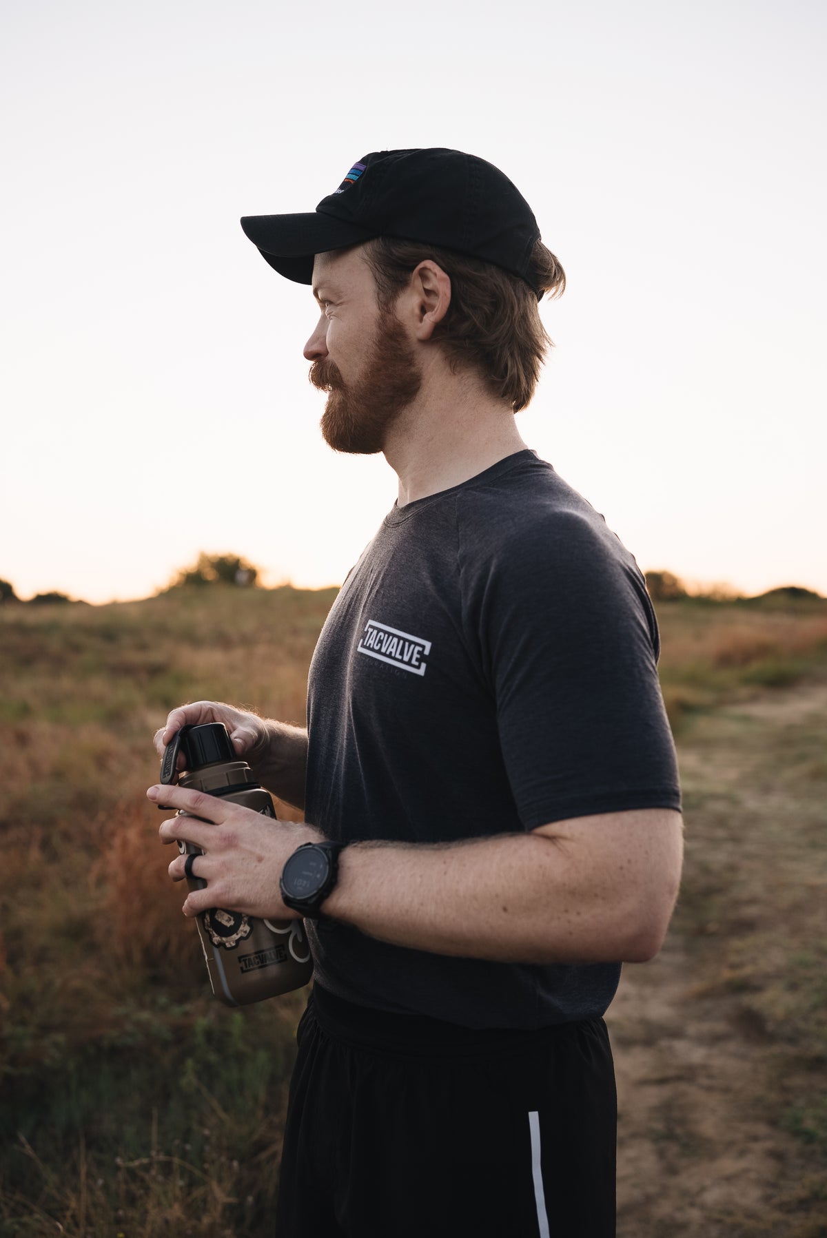 TACVALVE™ Exray Performance Tee, Charcoal