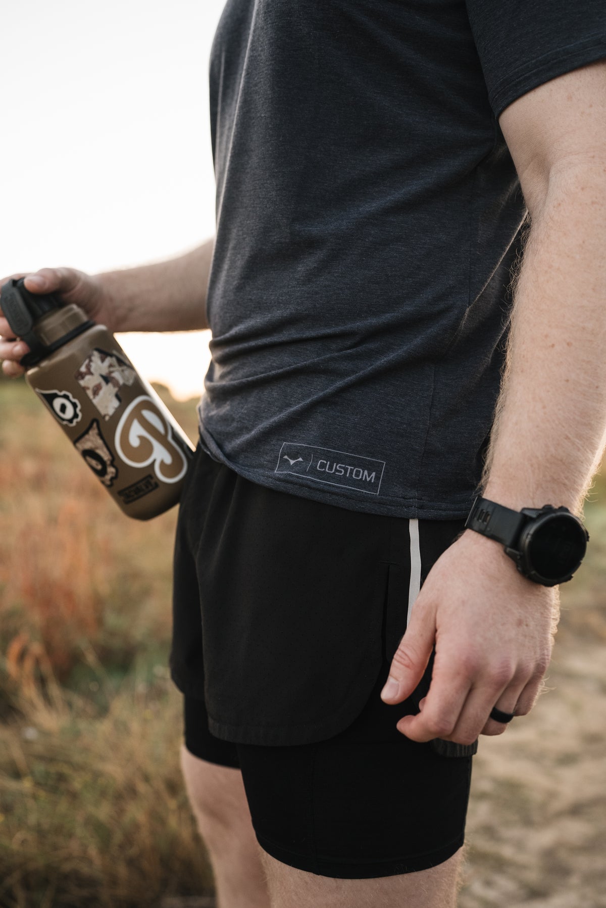 TACVALVE™ Exray Performance Tee, Charcoal