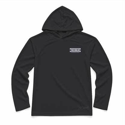 TACVALVE Exray Performance Hooded Long Sleeve, Charcoal