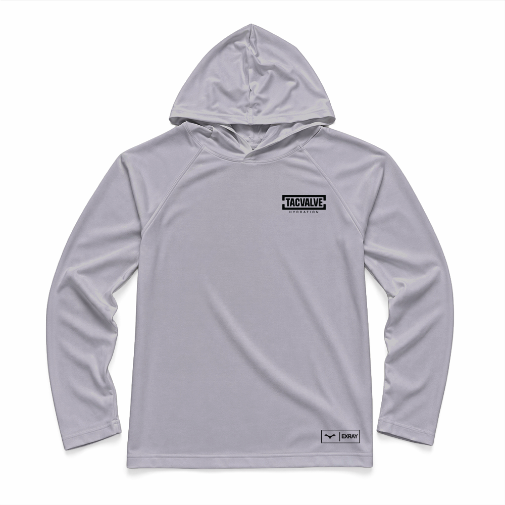 TACVALVE Exray Performance Hooded Long Sleeve, Grey